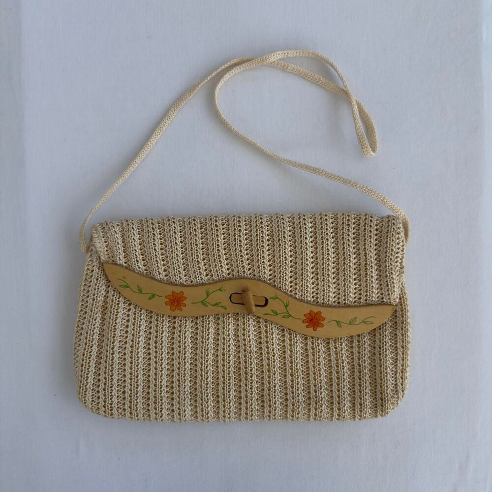 Unbranded Women's Cream and Tan Bag